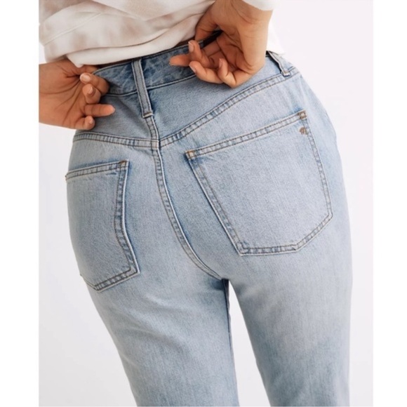 The curvy perfect vintage jean.Light Blue Women's jeans 25 Madewell - Picture 2 of 10